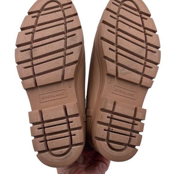 NEW Everlane Tawny Brown Tan Chelsea Rain Boot in Size 6 - Picture 10 of 11